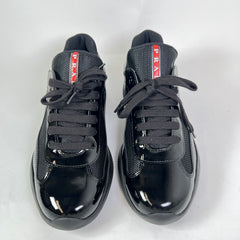 Prada Black Patent Leather America Cups