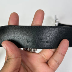 Gucci Black Signature Logo Belt
