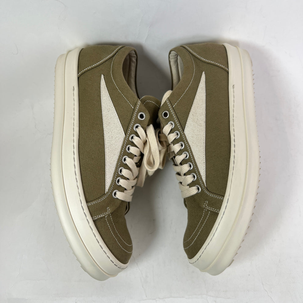 Rick Owens DRKSHDW Canvas Vintage Low-Top Sneakers