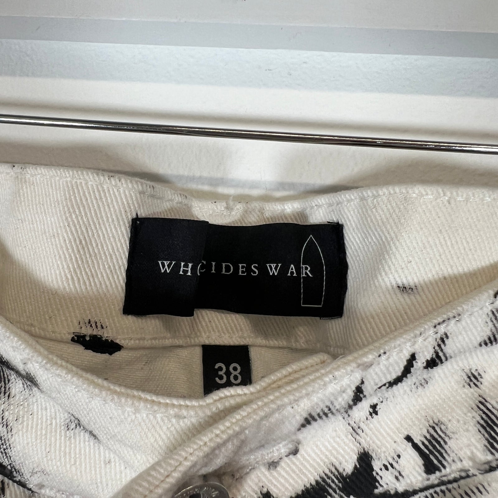 WDW Script Poem Jeans W/R Size 38
