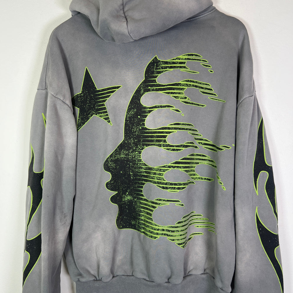 Hellstar Neon Sport Logo Hoodie