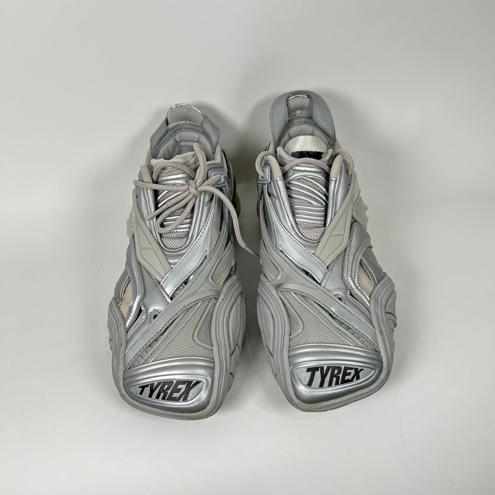 Balenciaga Grey Tyrex Sneakers Size 42