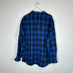 Celine Blue Wool Flannel Size L