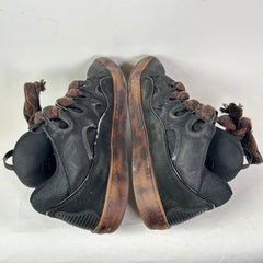 Lanvin Chocolate Curb Sneakers