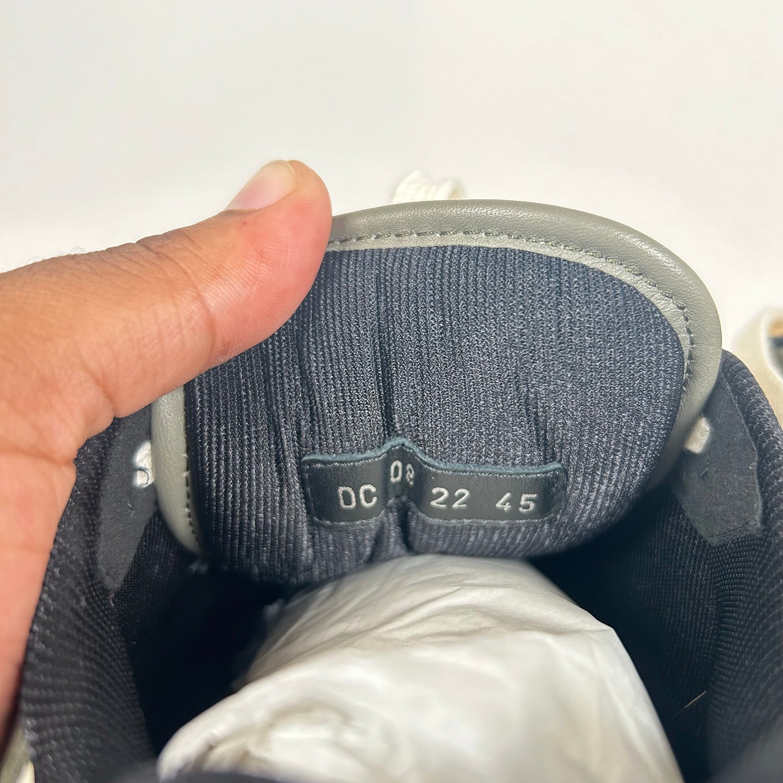 Dior B27 Olive/Grey Sneaker Size 45