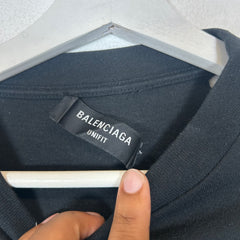 Balenciaga Black BB Icon Logo Long Sleeve Size 2