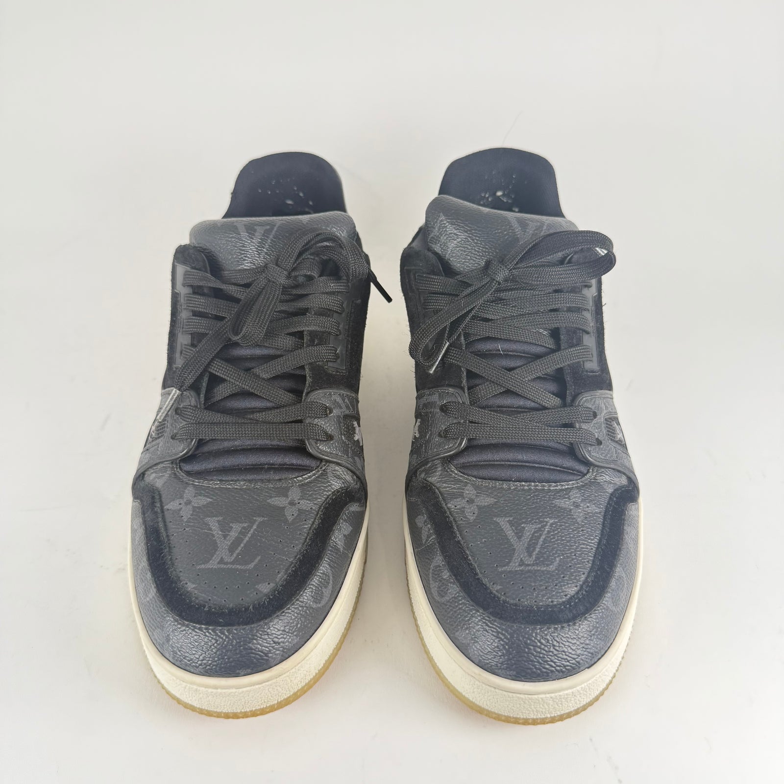 Louis Vuitton Black Monogram Trainer Size LV 8.5