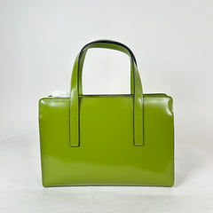 Prada Olive Green Mini Re-Edition 1995 Leather Handbag