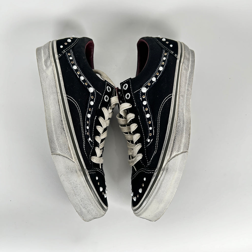 Vans Black OTW Skool 36 Studded Vans Size 10.5