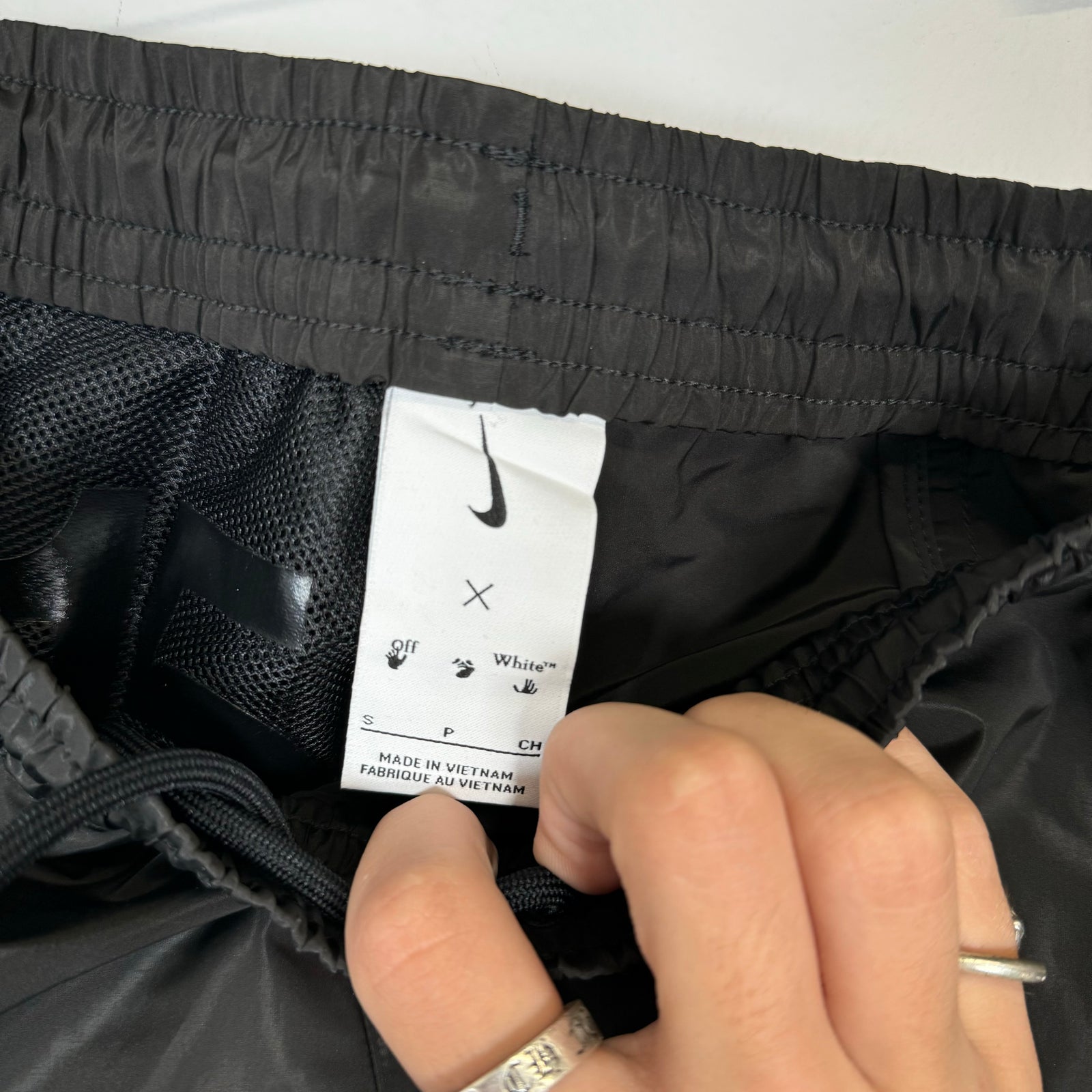 Off-White x Nike Black Mc Track Pants Size S