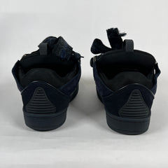 Lanvin Navy Curb Sneakers Sz 40
