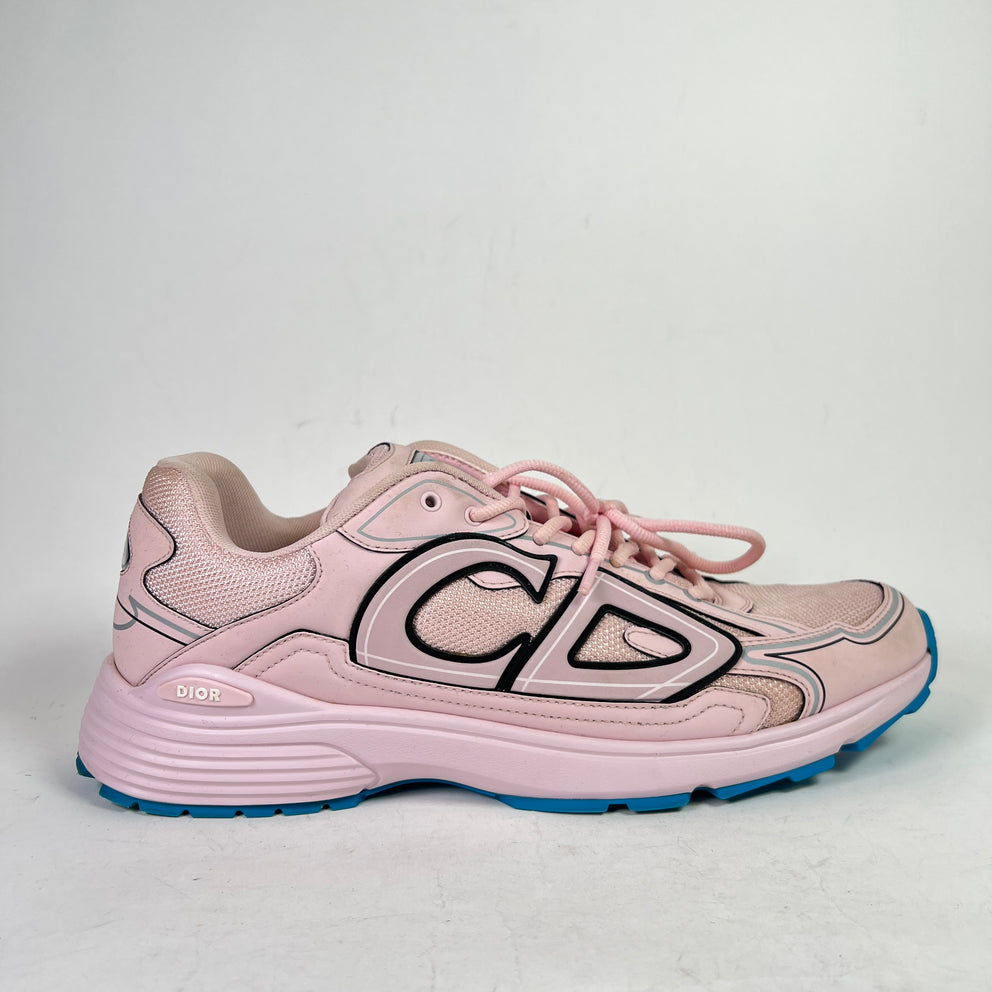 Dior B30 Pink Microfiber Sneaker
