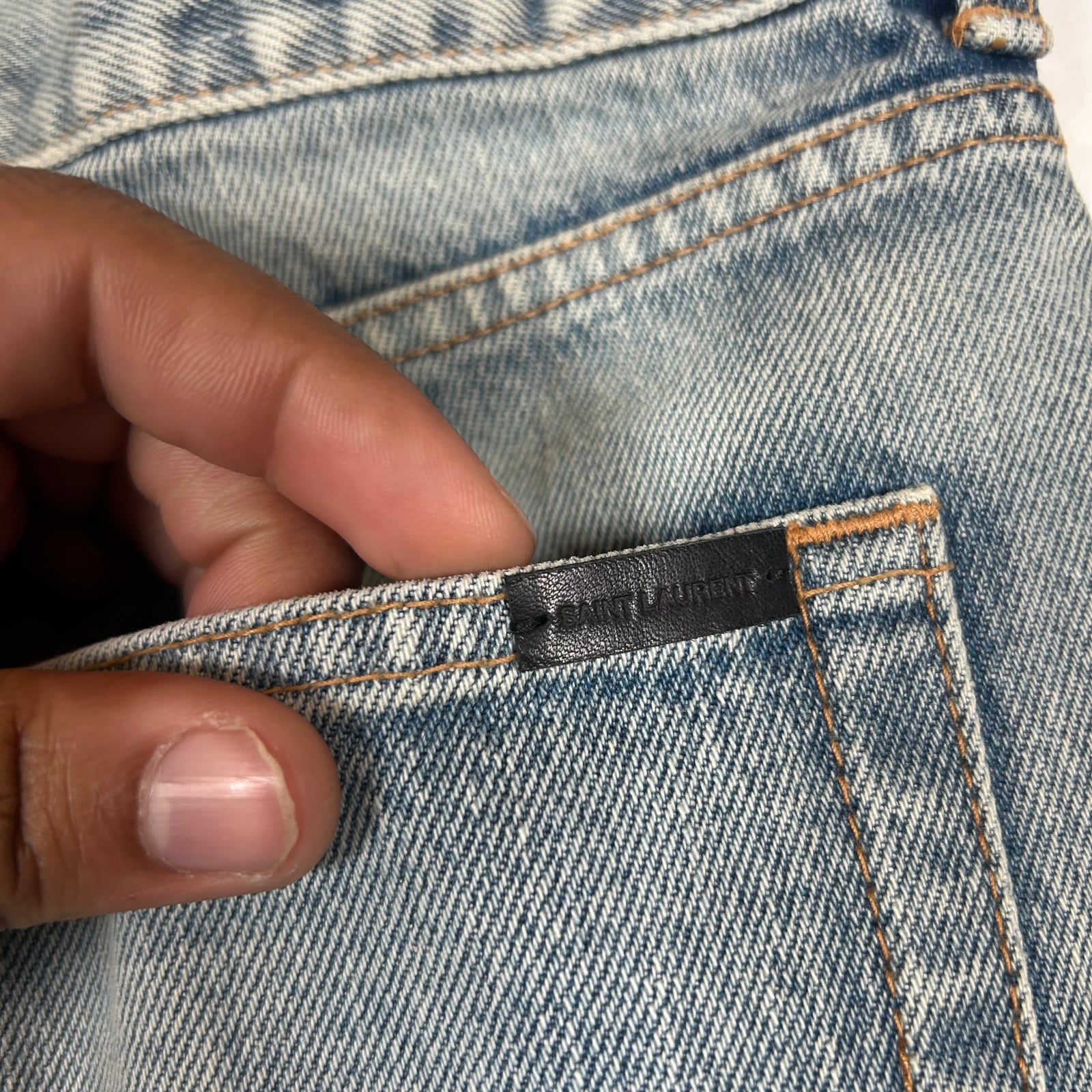Saint Laurent Lightwash D18 Jeans Size 30