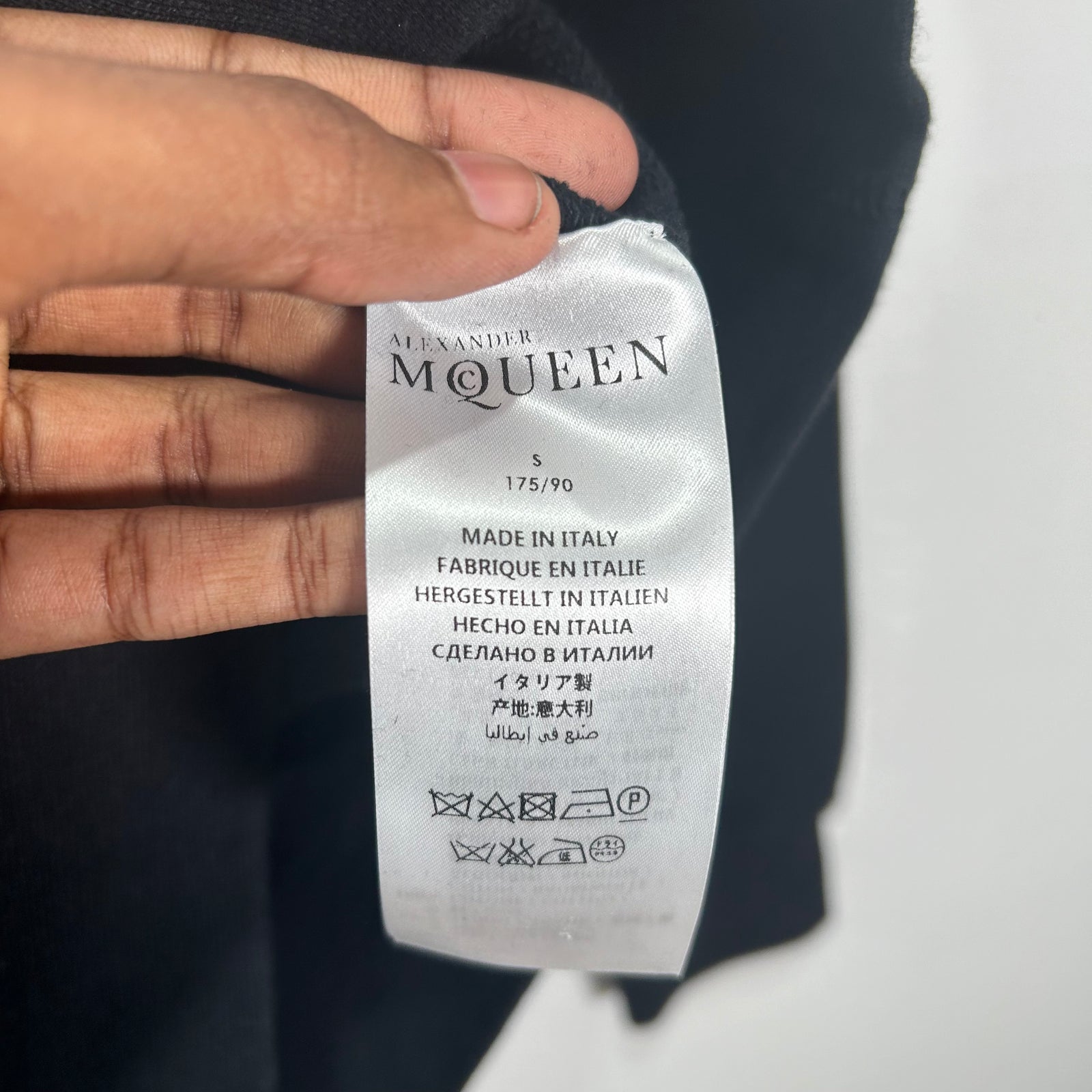 Alexander Mcqueen Sequin Skull Crewneck Size S