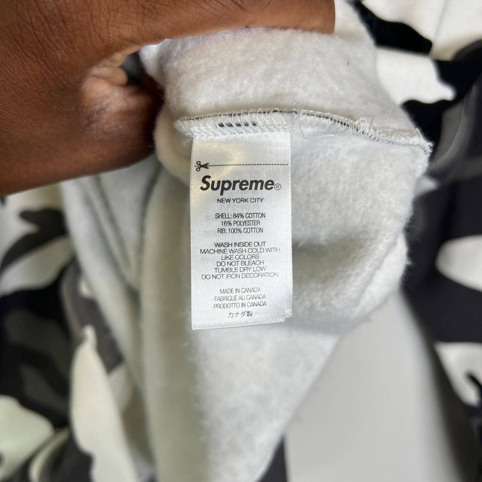 Supreme Seoul Shop Flag Half Zip Pullover