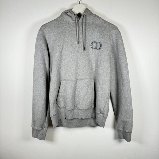 Dior Grey Icon CD Hoodie Size M