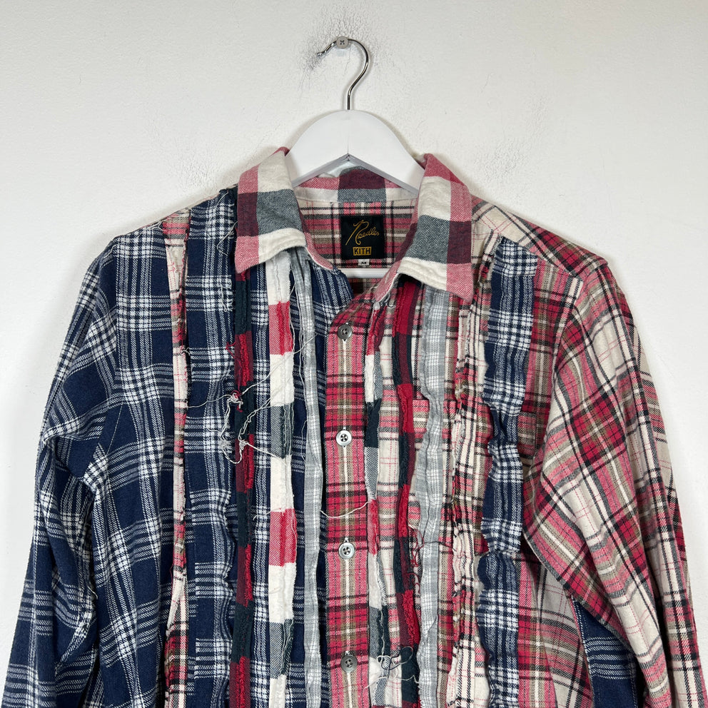 Needles x  Kith Rebuild Flannel Size M