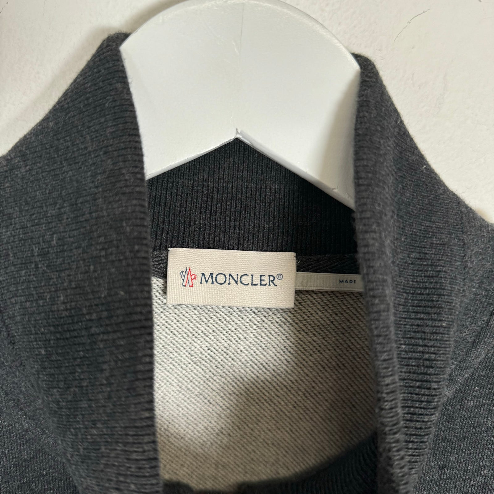Moncler Grey Maglia Cardigan Size M