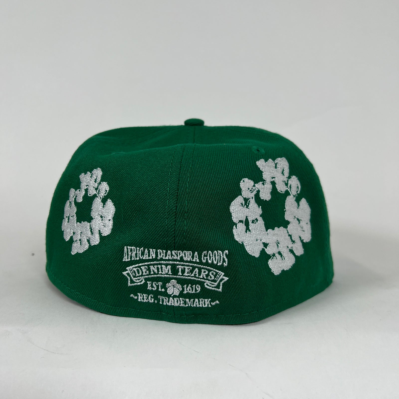 Denim Tears Green Fitted Hat Size 7 7/8
