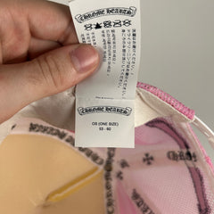 Chrome Hearts Pink Horseshoe Trucker Hat