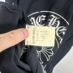Chrome Hearts Black 'Hong Kong' Horseshoe Graphic T-Shirt Size S