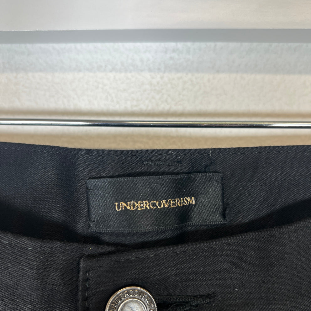 Undercover Black SS14 'GOD DOG' Embroidered Pants Size 4