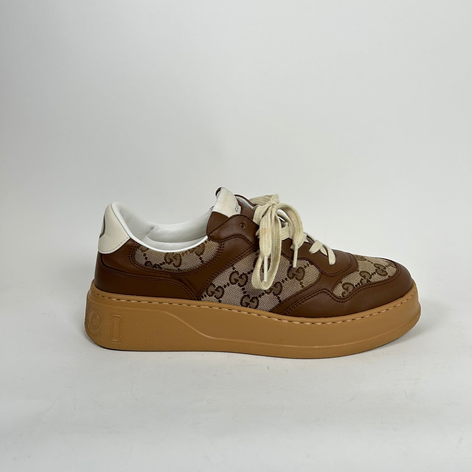 Gucci Brown GG Chunky Sneaker Size GG 9.5