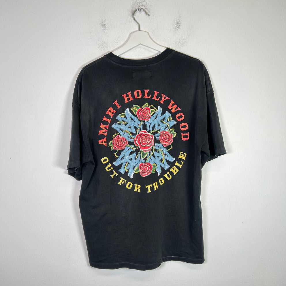 Amiri Vintage Wash 'Out For Trouble' T-Shirt
