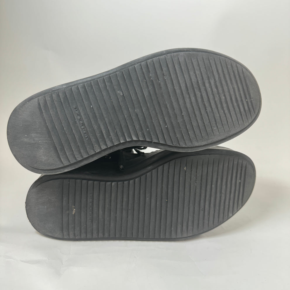 Rick Owens Drkshdw Black Mega Bumper Sneakers Size 42.5