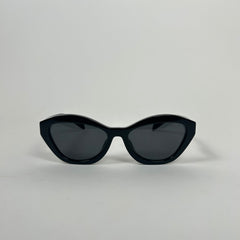 Prada Black Symbole Butterfly Logo Sunglasses