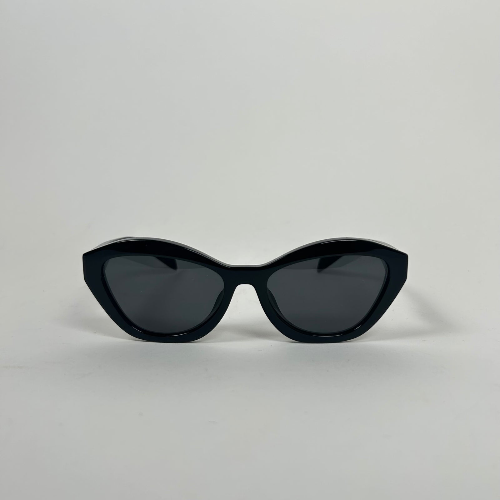 Prada Black Symbole Butterfly Logo Sunglasses