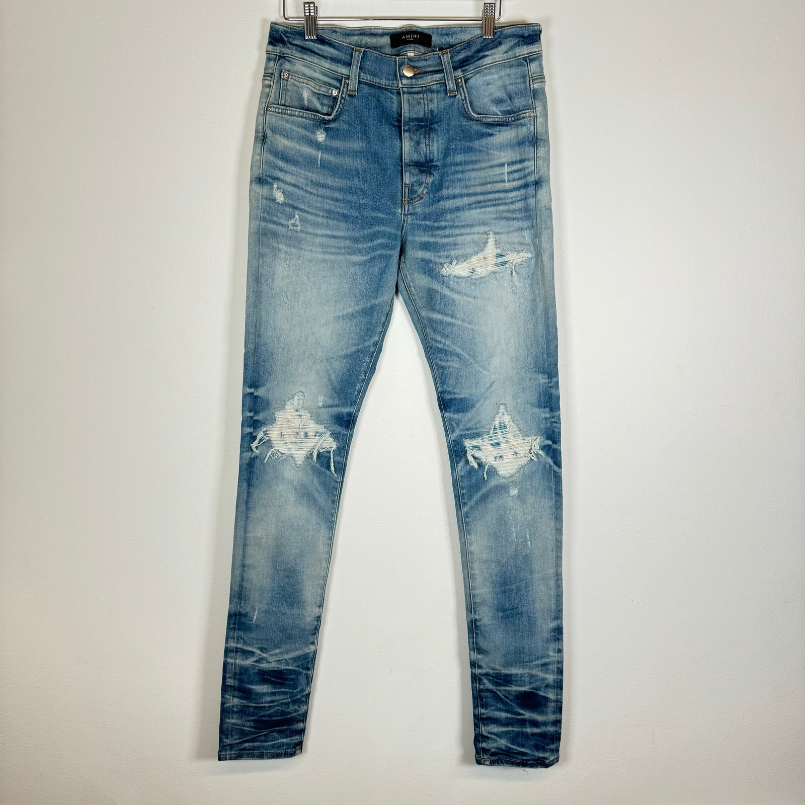 Amiri Lightwash MX1 Blue Jeans Size 32