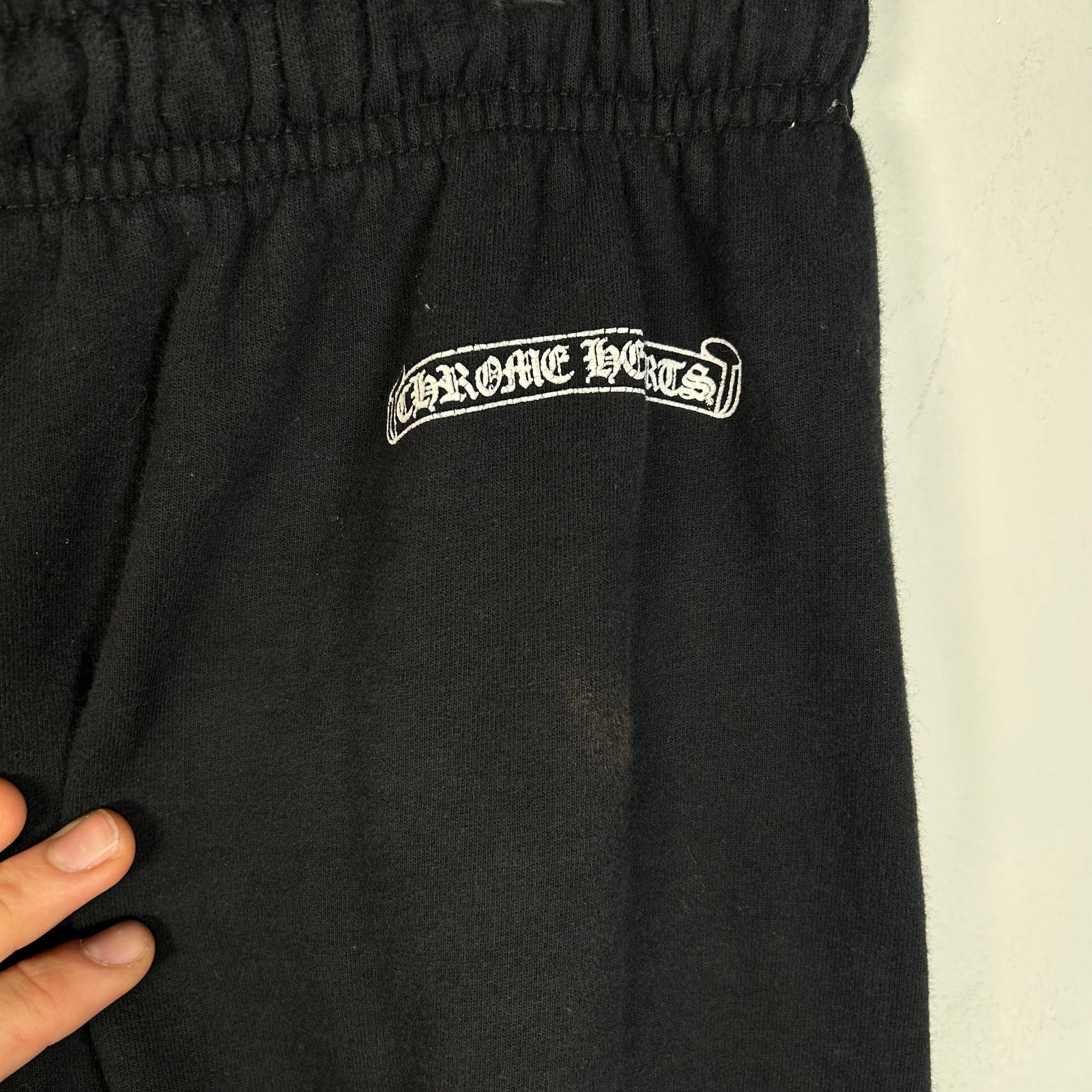Chrome Hearts Spell-Out Logo Sweatpants Size XL