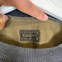 Kapital Kountry Skeleton Quilted Crewneck