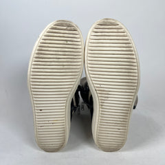 Rick Owens Black Jumbo Lace Geobasket Size 42