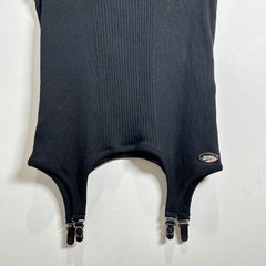 Jean Paul Gaultier Black 'The Garter' Tank Top Size S