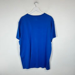 Amiri Blue/White Logo T-Shirt Size XXL