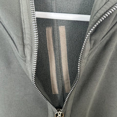 Rick Owens Full Zip Hustler Blue Hoodie Size XXL