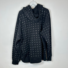 Supreme Black FW21 Rhinestone Hoodie Size XL
