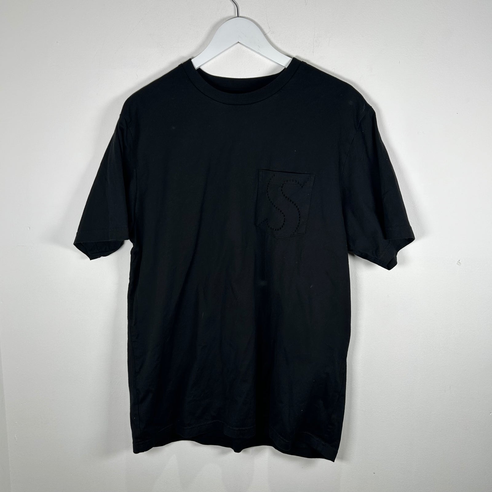 Supreme Laser Cut Motion Black T-Shirt Size L