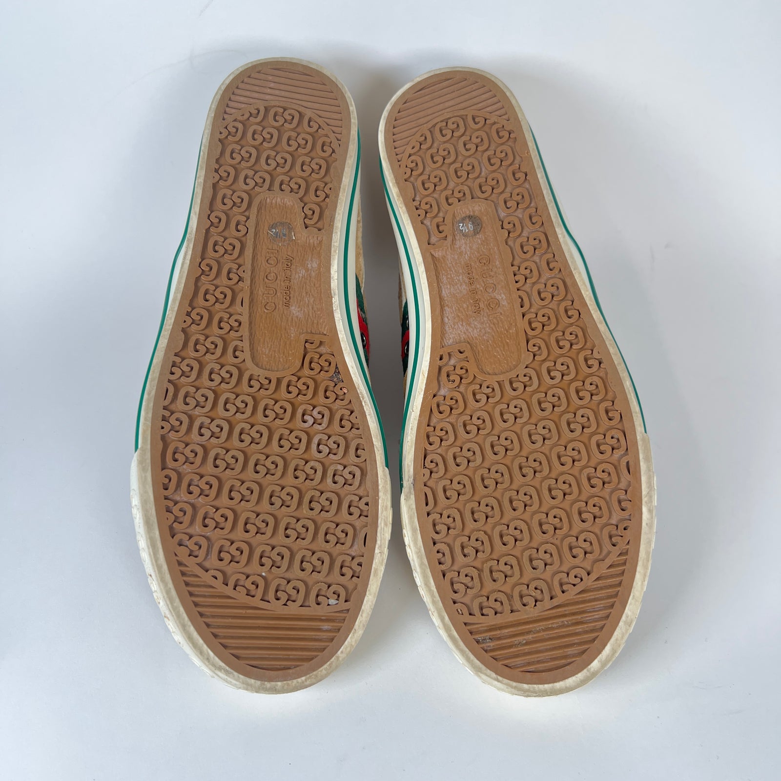Gucci Brown Suede 1977 Tennis High Top Sneaker Size 9.5