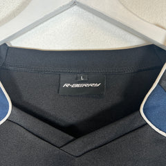 GV Gallery Black/Navy Raspberry Hills Hockey Jersey Size L