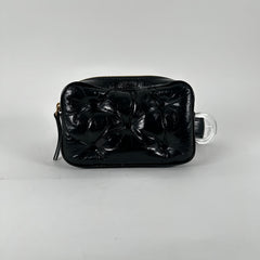 Maison Margiela Black 'Glam Slam' Patent Leather Bag