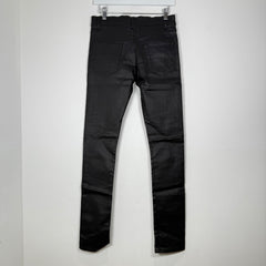 Saint Laurent Jeans Black Waxed D02 Size 27
