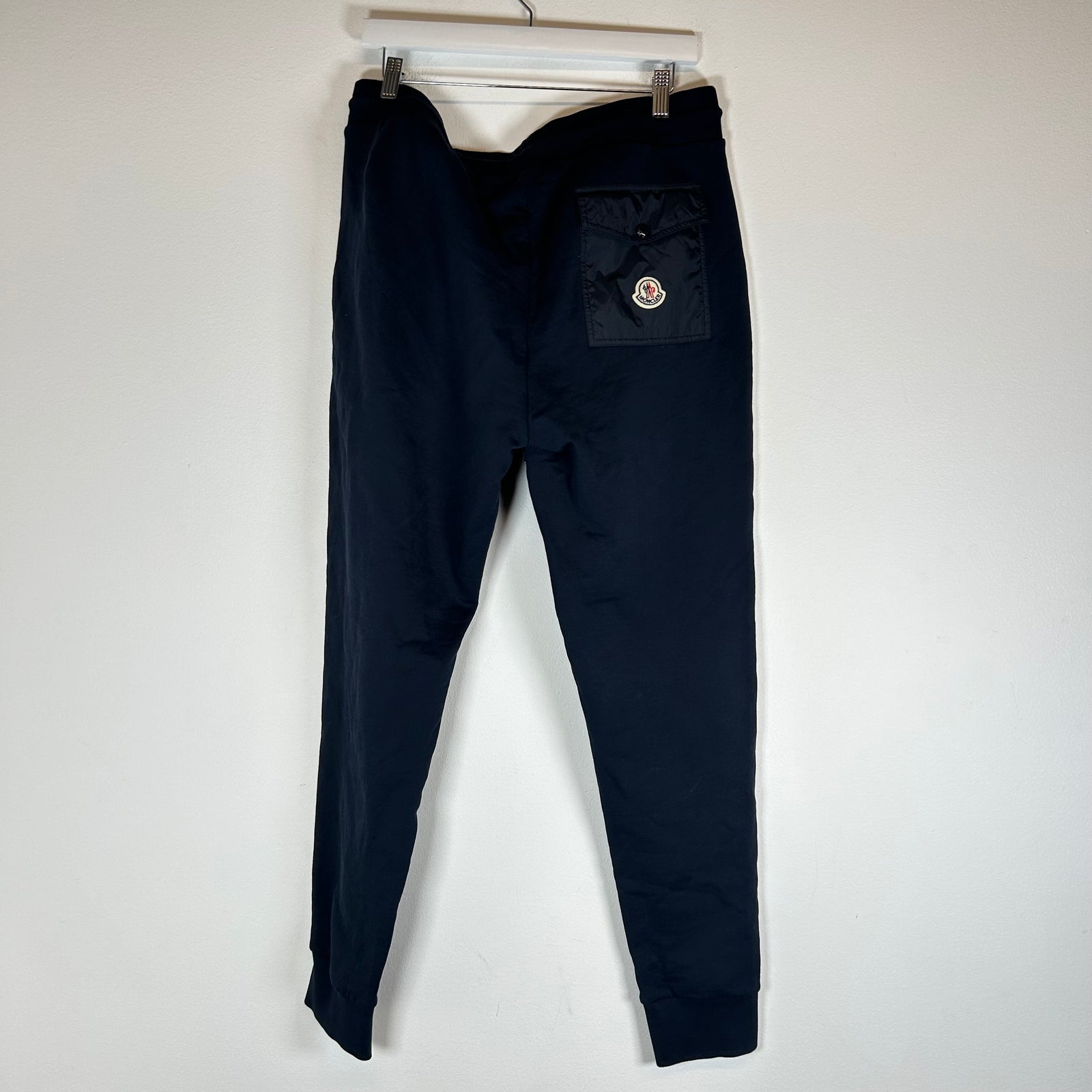 Moncler Navy Drawstring Joggers Size L