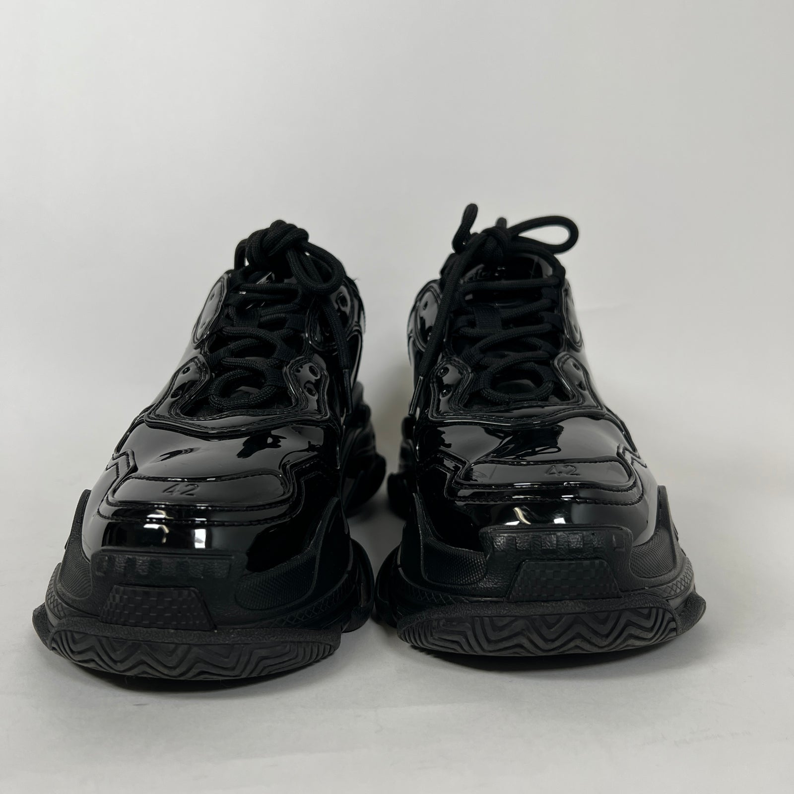 Balenciaga Triple S Patten Black Size 9