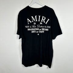 Amiri Black Arts District T-shirt Size L