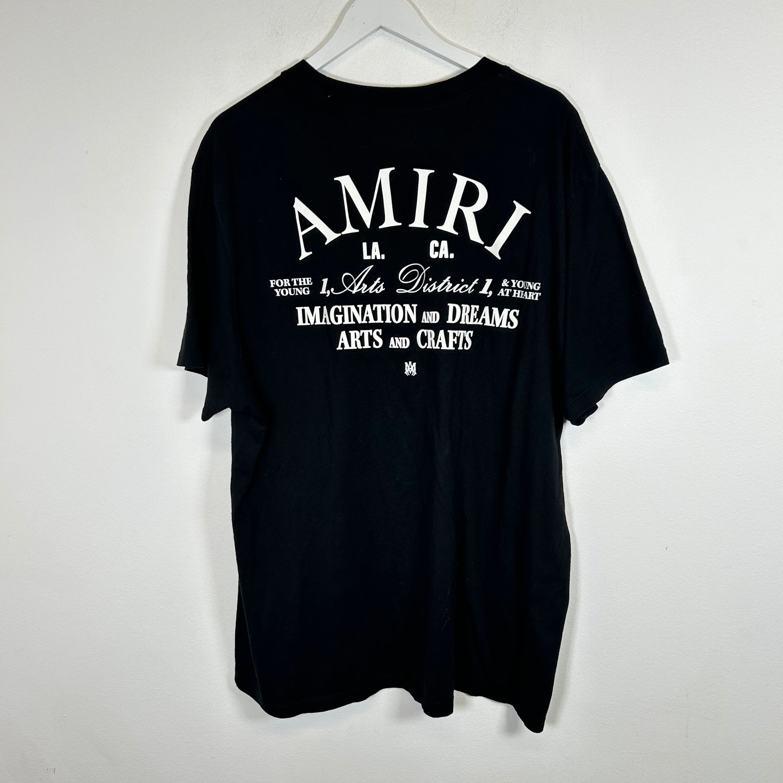 Amiri Black Arts District T-shirt Size L