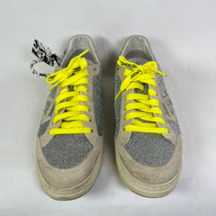 Off-White Silver Glitter Arrow 2.0 Low-Top Sneaker Size 44