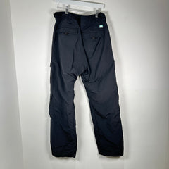 Martine Rose Black Adjustable Waist Cargo Pants Size 50